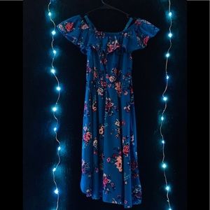 Floral Blue 1st kiss Sundress